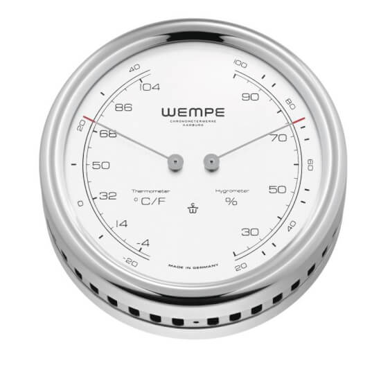 Pilot V Thermo-/Hygrometer - RVS