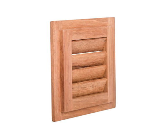 Inbouw ventilatierooster - 14x11,5cm