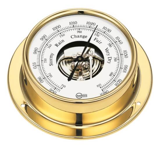 Tempo Barometer - Messing