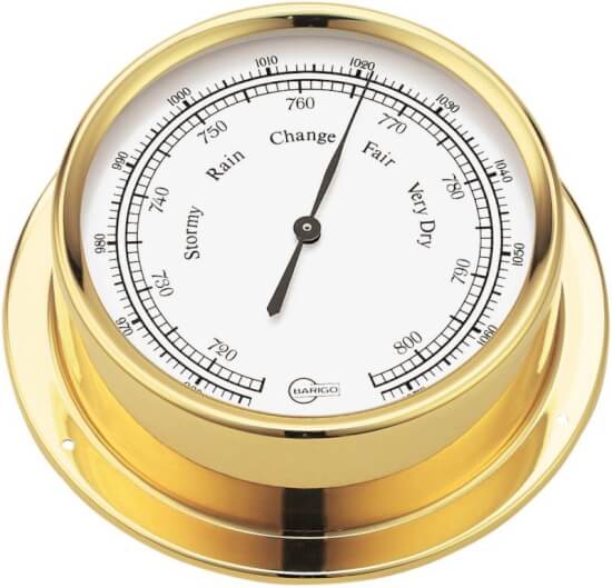 Barometer Regatta Messing