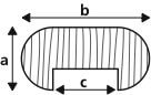 Teak Profile handgrip corner - For 18,5 mm