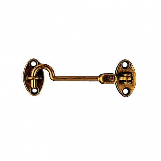 Kajuithaken - 6 cm, messing