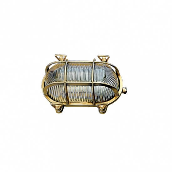 Waterproof bulkhead brass 17,5 cm