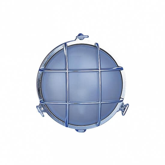 Waterproof bulkhead chrome ø 15,5 cm