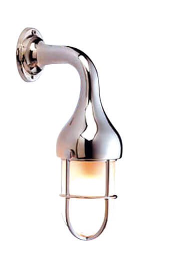 Waterproof wall light chrome 17 x 32 cm
