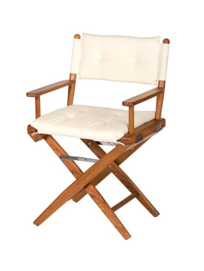 Regisseursstoel crème deluxe