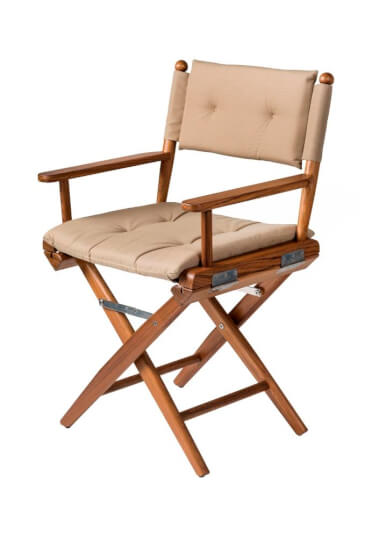 Regisseursstoel forza beige deluxe