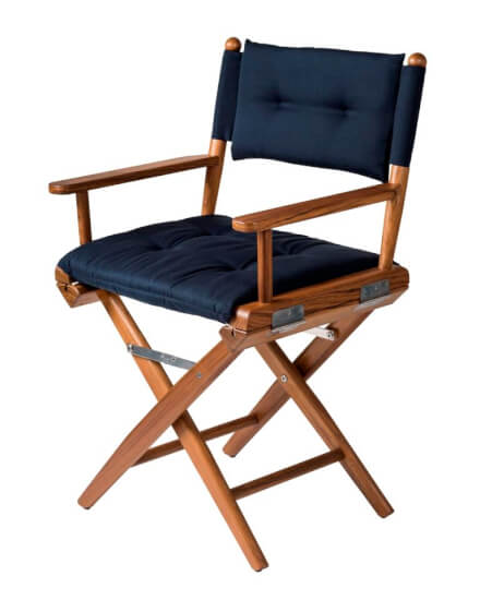 Regisseursstoel navy deluxe