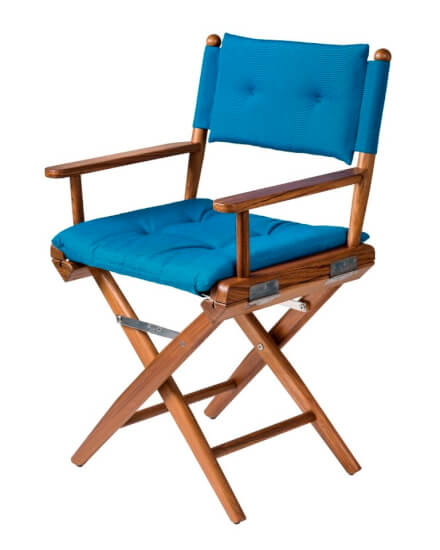 Regiestuhl Forza blau De-Luxe