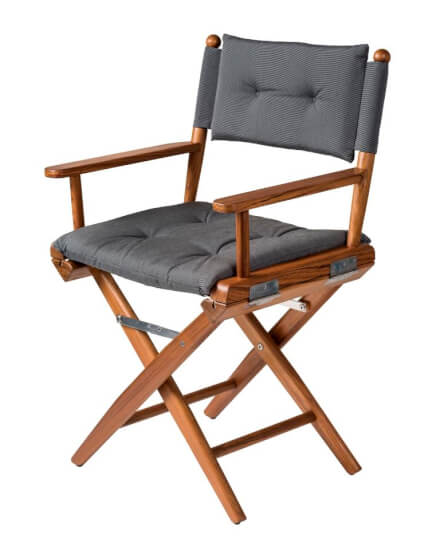 Regisseursstoel forza zwart deluxe