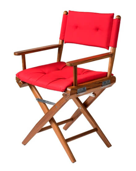 Regiestuhl Forza Rot Deluxe
