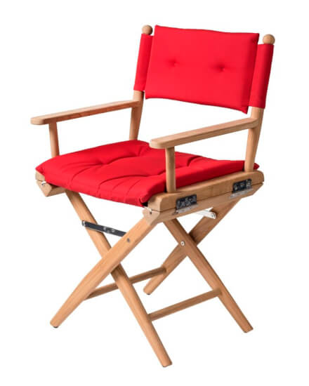 Directors chair forza red deluxe
