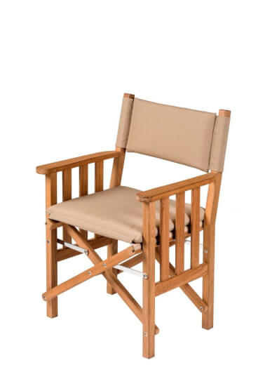 Regiestuhl II forza beige Deluxe - Geölt