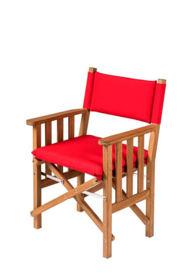 Regisseursstoel II forza rood deluxe