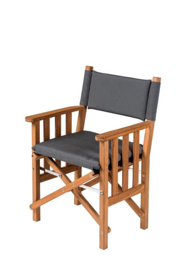 Director's chair II forza black deluxe