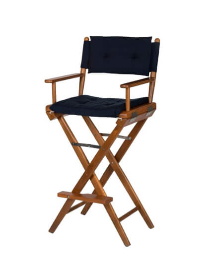 Hoher Regiestuhl Navy Deluxe
