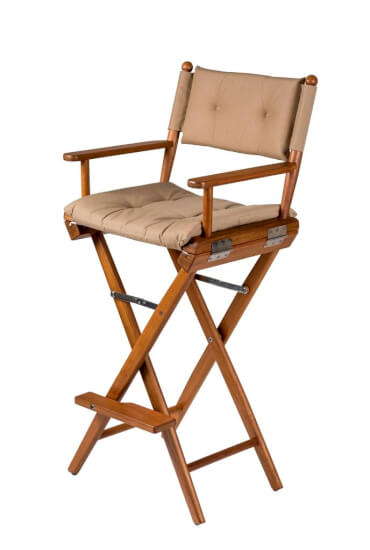 Hoher Regiestuhl Forza Beige deluxe
