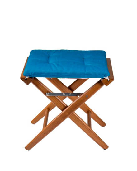 Regisseurskruk forza blauw deluxe