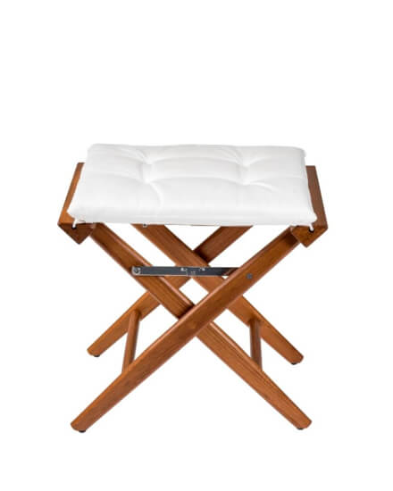 Regisseurskruk wit deluxe