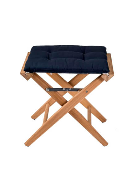 Directors stool navy deluxe