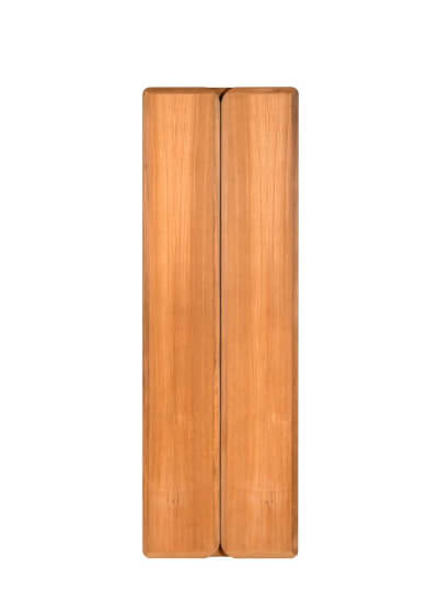 Foldable table top teak veneer