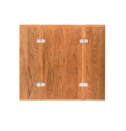 Foldable table top Solid teak