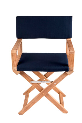 Director's chair navy - Oiled