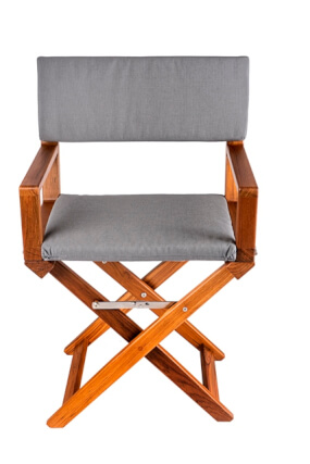 Regisseursstoel The Edge Forza Zwart - Geolied