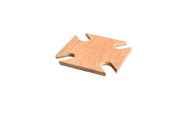 Wine glass holder Table mounted