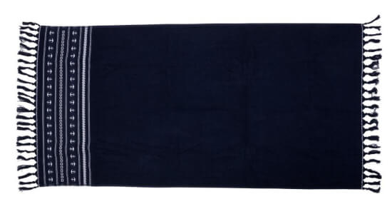 Santorini Beach towel Blue