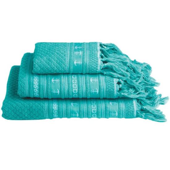 Santorini towel set Anchors Acqua