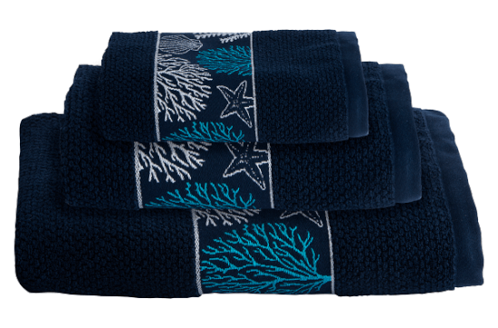 Ibiza Towel Set  Blue