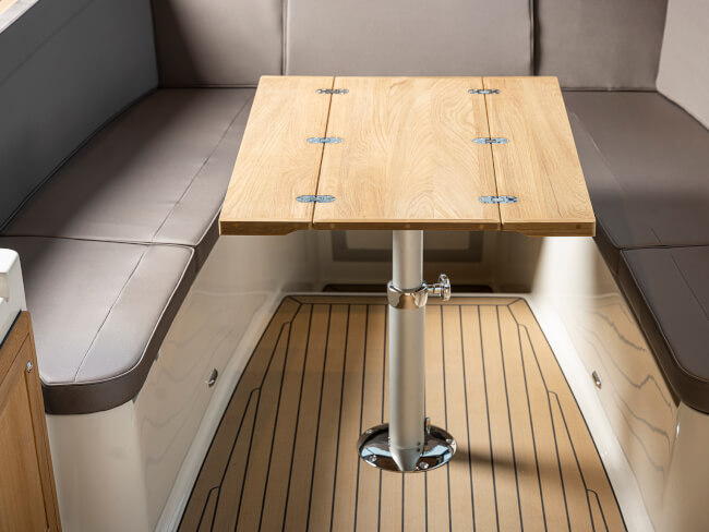 Stel uw ideale boottafel samen