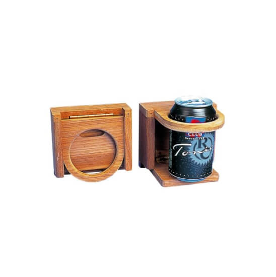 Foldable glass holder