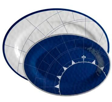 Pacific Servierplatten