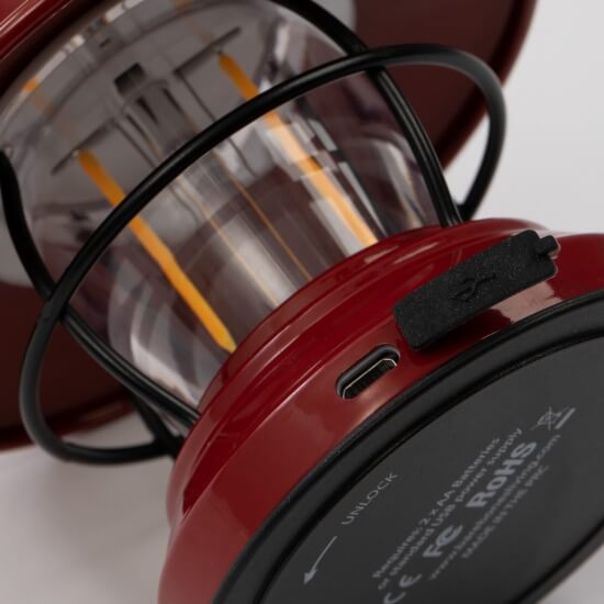 Mini Edison Lantaarn - Rood