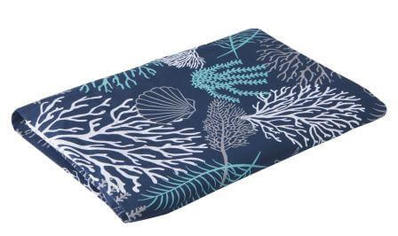 Marine Business Coastal Waterproof Tablecloth  Blue