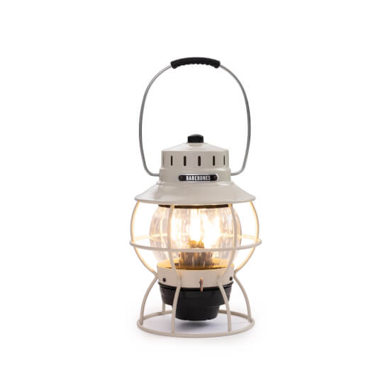 Railroad Lantern - Vintage White