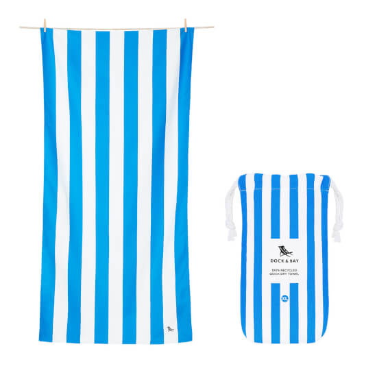 Beach Towel Cabana Bondi Blue XL