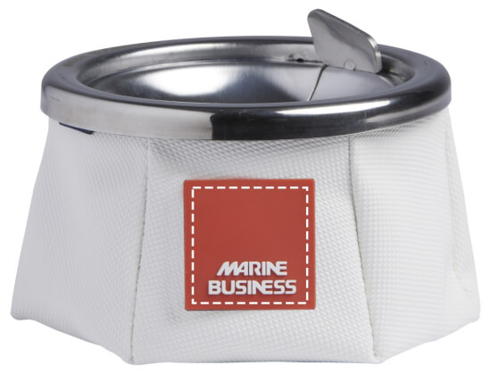Marine Business  Windproof Ashtray White Sail