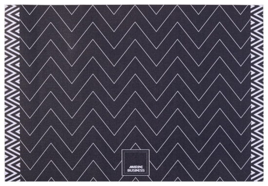 Welcome antislip Keukenmat vinyl blauw