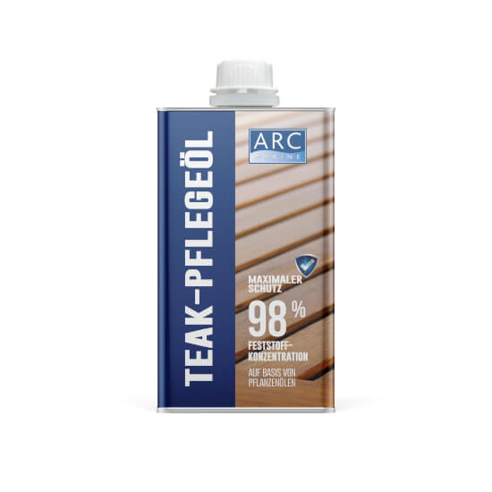 Teak Pflegeöl - Deutsche Gebrauchsanweisung