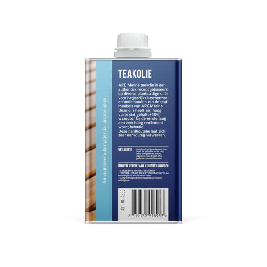 Teak olie plus - Nederlandse gebruiksaanwijzing