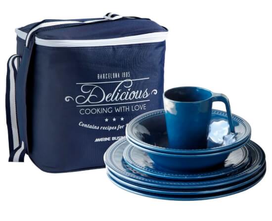Marine Business  Harmony Tableware Set Blue