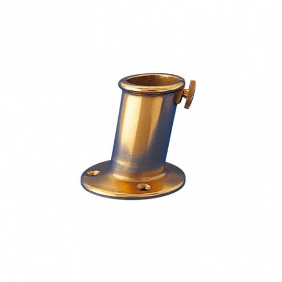 Flagpole socket Brass