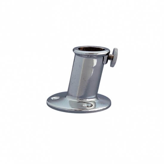 Flagpole socket Chrome