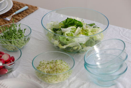 Bahamas Salatset Natural - 7- teilig