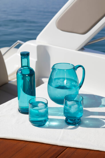 Bahamas Wijnglas Turquoise
