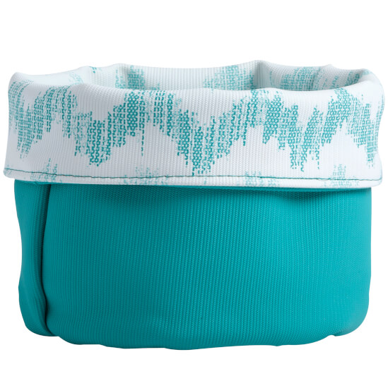 Aruba Waterproof double-faced basket - Acqua - M