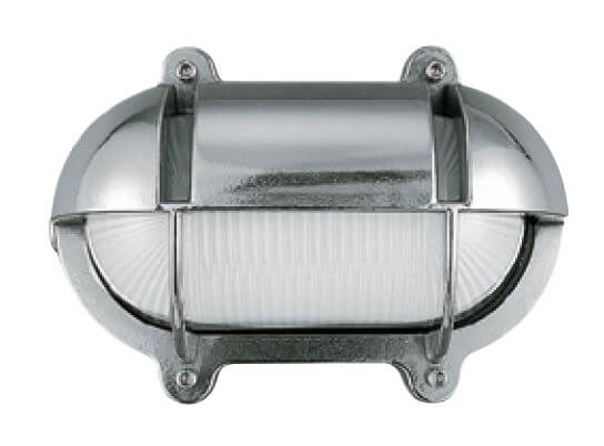 Wall Light Oval Chrome - 18cm